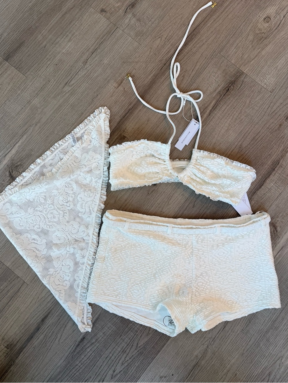bydee white set 🤍✨